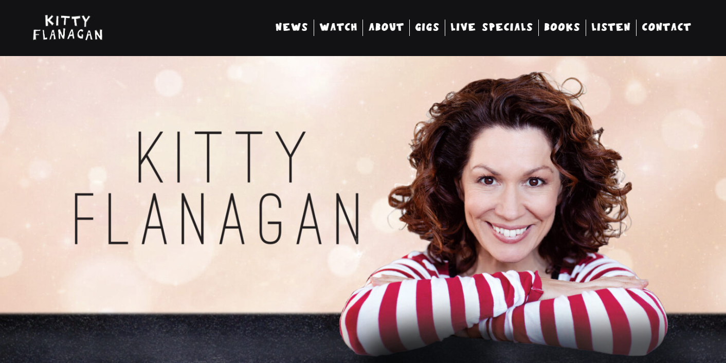 Kitty Flanagan homepage